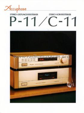 Compact Disc Player DP-11; Accuphase Laboratory (ID = 1772774) R-Player