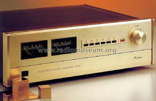 Integrated Stereo Amplifier E-302; Accuphase Laboratory (ID = 645852) Ampl/Mixer