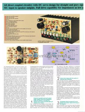 Integrated Stereo Amplifier E-305; Accuphase Laboratory (ID = 1934857) Verst/Mix