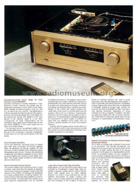 Integrated Stereo Amplifier E-305V; Accuphase Laboratory (ID = 1935212) Ampl/Mixer