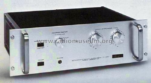 Stereo Power Amplifier P-20; Accuphase Laboratory (ID = 679675) Verst/Mix
