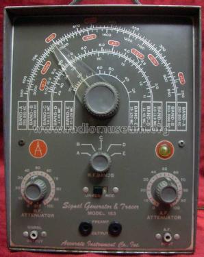 153 Signal Generator and Tracer ; Accurate Instrument (ID = 1135995) Equipment