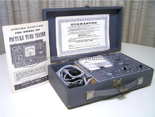 CRT Picture Tube Tester 159; Accurate Instrument (ID = 1457201) Equipment