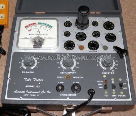 Tube-Tester 157 ; Accurate Instrument (ID = 2826460) Equipment