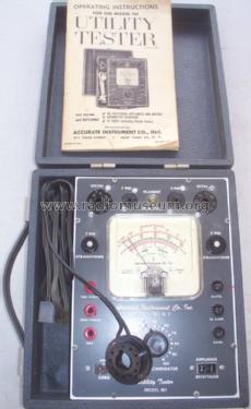 Utility Tester 161; Accurate Instrument (ID = 1167282) Equipment