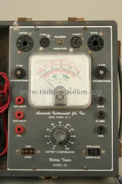 Utility Tester 161; Accurate Instrument (ID = 1400579) Equipment