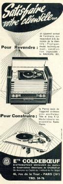 Radiofil 201; ACEC, Ateliers de (ID = 1144113) Radio