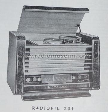 Radiofil 201; ACEC, Ateliers de (ID = 887214) Radio