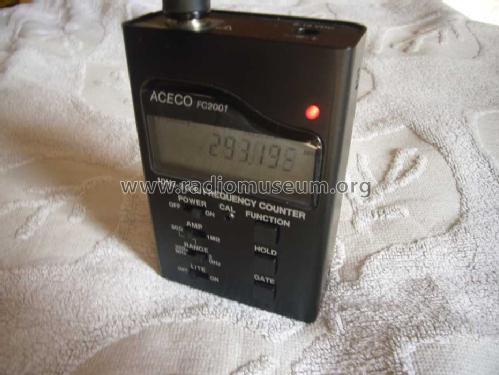 Frequency Counter FC- 2001; ACECO Electronics (ID = 1406567) Equipment