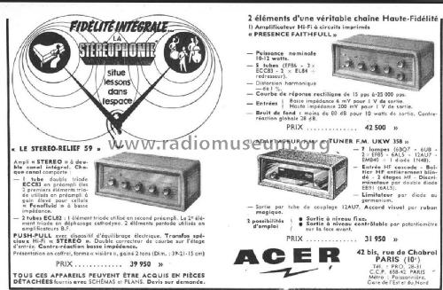 UKW 358; ACER A.C.E.R. / (ID = 2710619) Radio