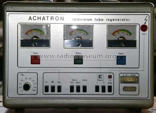 Television tube regenerator BTR-2003; Achatron Mess-und Pr (ID = 716994) Equipment