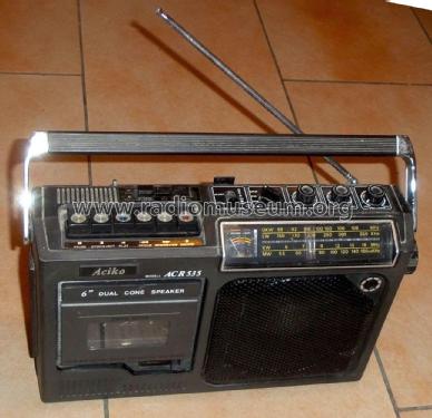 4 Band Radio Cassetten Recorder ACR-535; Aciko brand (ID = 1738852) Radio