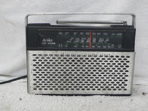 AR-333S; Aciko brand (ID = 1621290) Radio