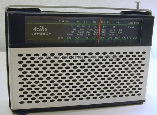 AR-250F; Aciko brand (ID = 2324754) Radio