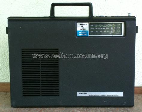 Radio-Phono-Cassette Tape Recorder ACRT 820S; Aciko brand (ID = 1458618) Radio