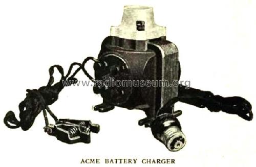 Battery Charger ; Acme Elec. & Mfg. Co (ID = 1308953) A-courant