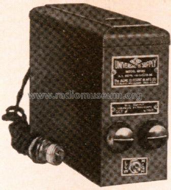 Universal 'B' supply Units BE-40; Acme Elec. & Mfg. Co (ID = 1795858) Strom-V