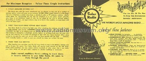 Solar Radio 257 P-E ; Acopian Technical Co (ID = 988163) Radio