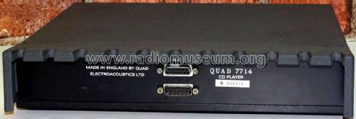 Quad 77 CD Player 7714; Quad Brand; (ID = 2478815) Sonido-V