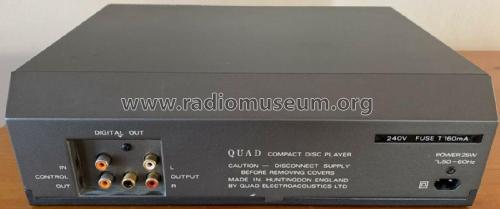 Quad CD Player 66 CD; Quad Brand; (ID = 2476950) R-Player