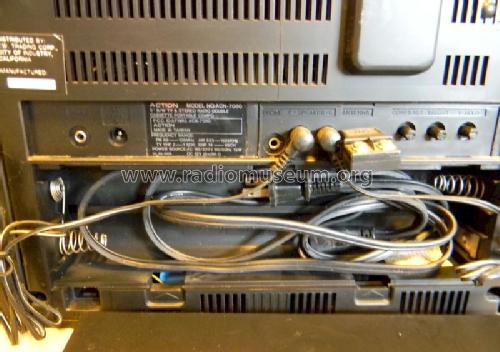 5' B/W TV & Stereo Radio Double ACN-7080; Action Electronics (ID = 1338952) TV Radio