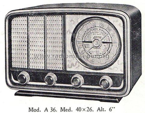 Mueble para Radio A-36; Acústica Industrial; (ID = 3016671) Cabinet