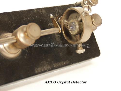 Amco Crystal Detector No. 7714; Adams-Morgan Co. (ID = 2036752) Radio part