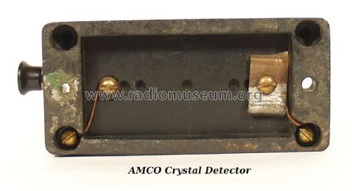 Amco Crystal Detector No. 7714; Adams-Morgan Co. (ID = 2036753) Radio part