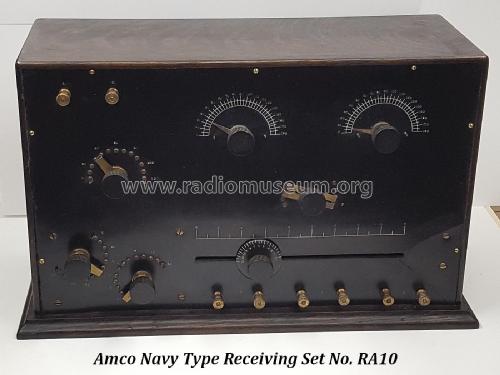 Amco Navy Type Receiving Set No. RA10; Adams-Morgan Co. (ID = 2611533) mod-pre26