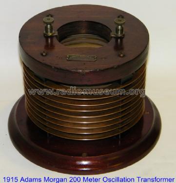 Amco Oscillation Transformer No. 7627; Adams-Morgan Co. (ID = 1037897) Radio part