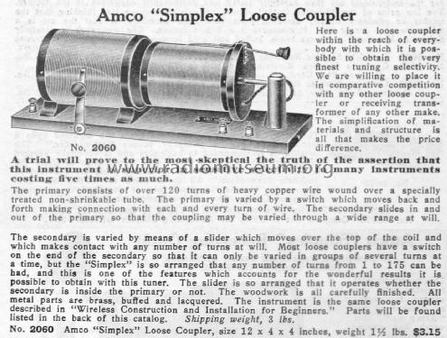 Amco Simplex Loose Coupler No. 2060; Adams-Morgan Co. (ID = 1957480) mod-pre26