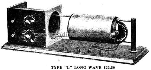 Long Wave Receiving Transformer Type L; Adams-Morgan Co. (ID = 1811113) mod-pre26