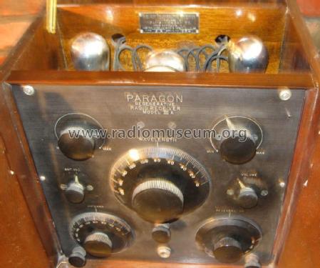 Paragon IIIA ; Adams-Morgan Co. (ID = 2066898) Radio
