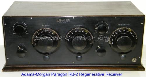 Paragon RB2 ; Adams-Morgan Co. (ID = 959558) Radio