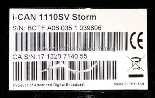 i_CAN 1110SV Storm; ADB Advanced Digital (ID = 2621972) DIG/SAT