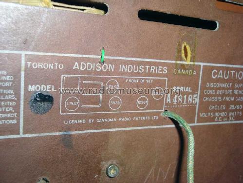 21 ; Addison Industries, (ID = 1020023) Radio