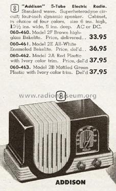 B2F Ch= R5A1; Addison Industries, (ID = 2178772) Radio