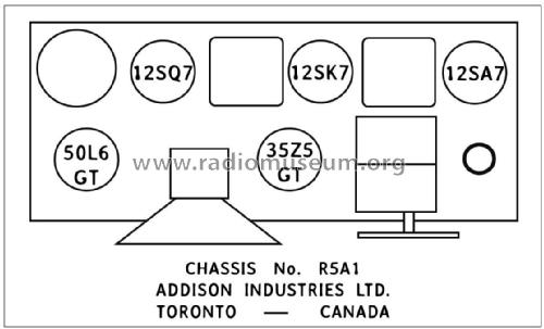 B2F Ch= R5A1; Addison Industries, (ID = 2783783) Radio