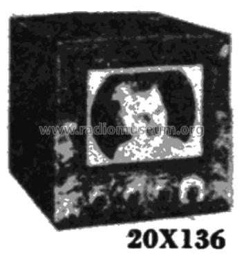 20X136 Ch= 20Y1; Admiral brand (ID = 1605255) Fernseh-R