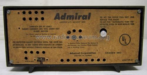 251 Ch= 4M2; Admiral brand (ID = 1223738) Radio