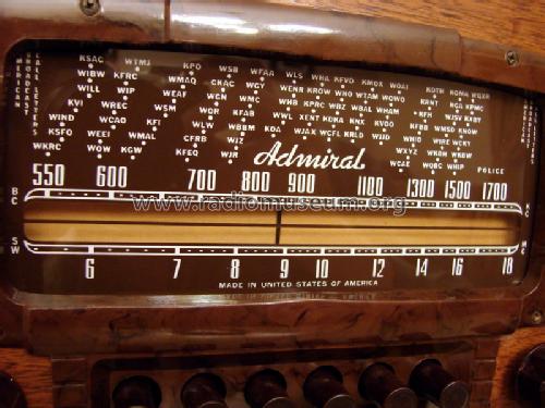 305 Ch=7C; Admiral brand (ID = 924005) Radio