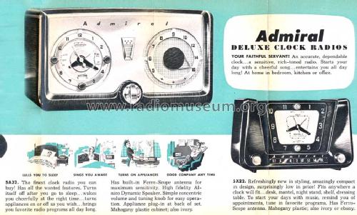 5A32/16 Ch= 5A3; Admiral brand (ID = 1094996) Radio