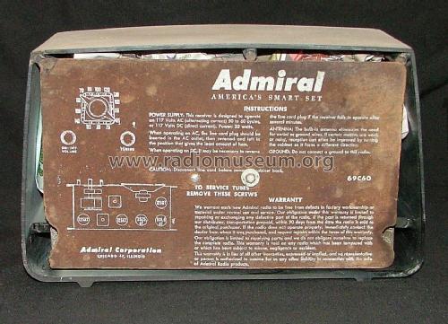 5J23 Ch= 5J2; Admiral brand (ID = 2273435) Radio