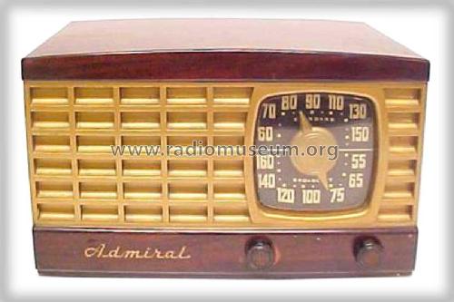 5K14 Ch= 5K1; Admiral brand (ID = 448938) Radio