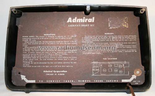 5S21AN Ch= 5C3; Admiral brand (ID = 419320) Radio