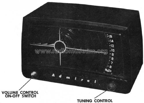 5S21AN Ch= 5C3; Admiral brand (ID = 483037) Radio