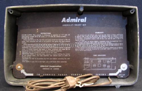 5S23AN (not 5S232AN Ch= 5C3; Admiral brand (ID = 1314759) Radio