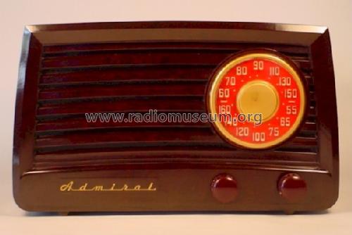 5X14 Ch= 5X1; Admiral brand (ID = 50004) Radio