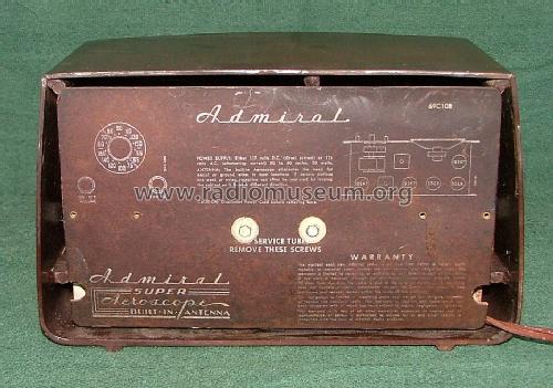 5X12-N ; Admiral brand (ID = 1680259) Radio