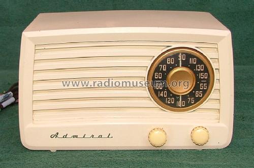 5X13 Ch= 5X1; Admiral brand (ID = 1680268) Radio